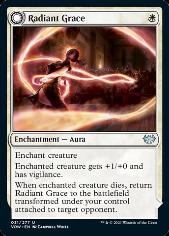Radiant Grace // Radiant Restraints [Innistrad: Crimson Vow] Magic: The Gathering