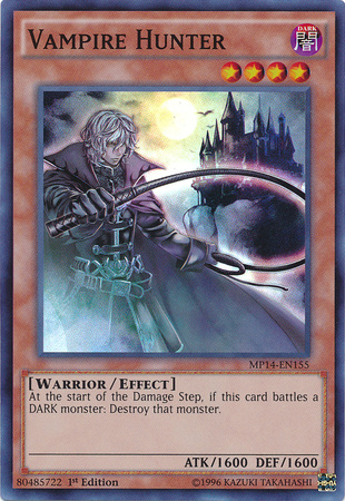 Vampire Hunter [MP14-EN155] Super Rare Yu-Gi-Oh!