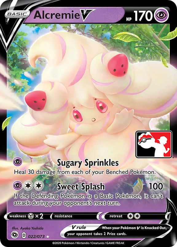 Alcremie V (22/73) [Prize Pack Series One] Pokémon