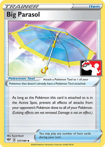 Big Parasol (157/189) [Prize Pack Series One] Pokémon