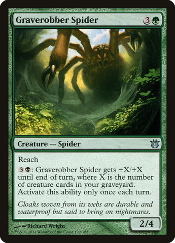 Graverobber Spider [Born of the Gods] Magic: The Gathering