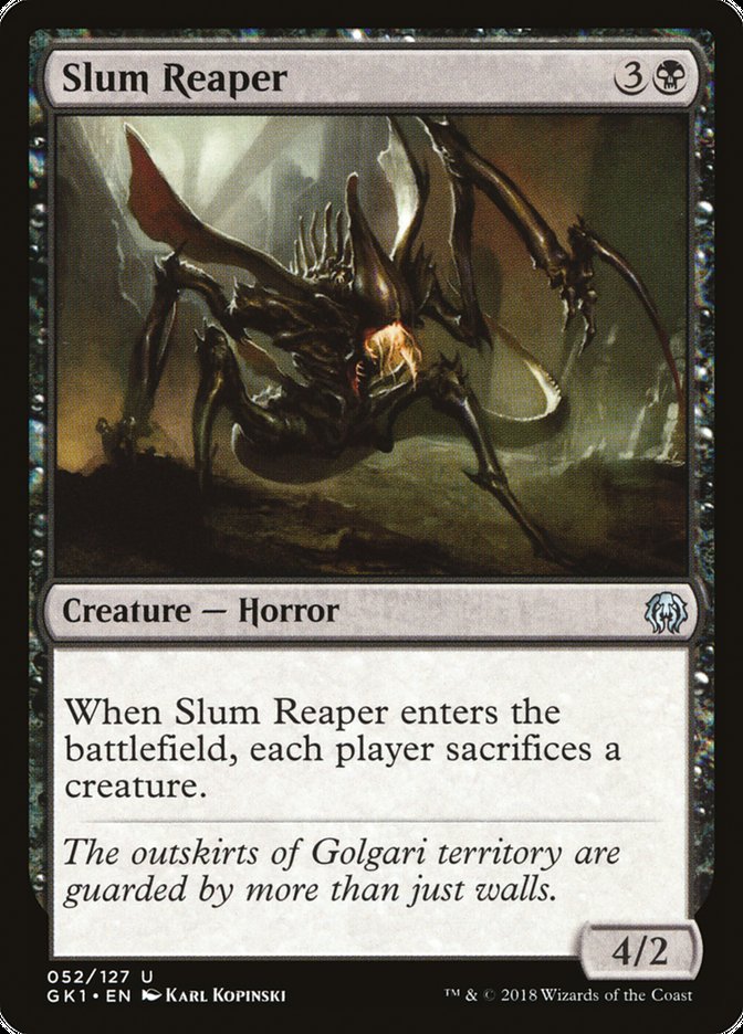 Slum Reaper [Guilds of Ravnica Guild Kit] Magic: The Gathering