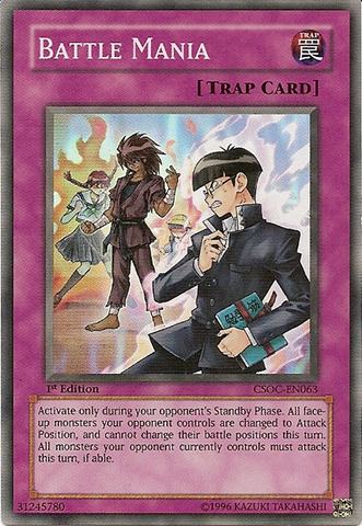 Battle Mania [CSOC-EN063] Super Rare Yu-Gi-Oh!
