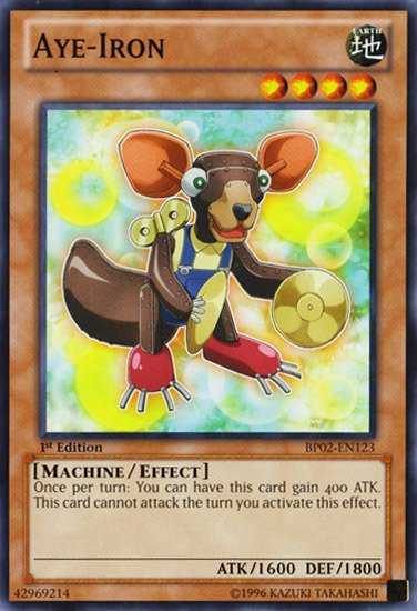 Aye-Iron [BP02-EN123] Common Yu-Gi-Oh!