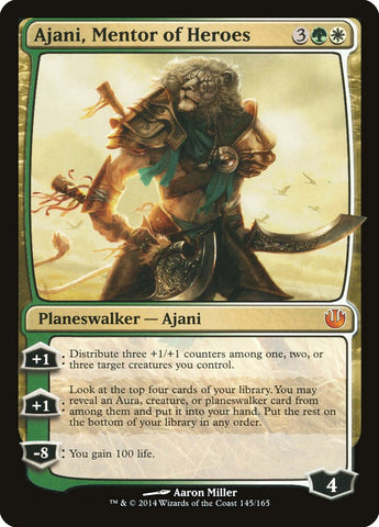 Ajani, Mentor of Heroes [Journey into Nyx] Magic: The Gathering