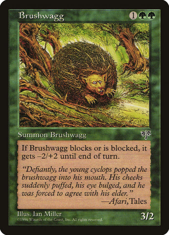 Brushwagg [Mirage] Magic: The Gathering