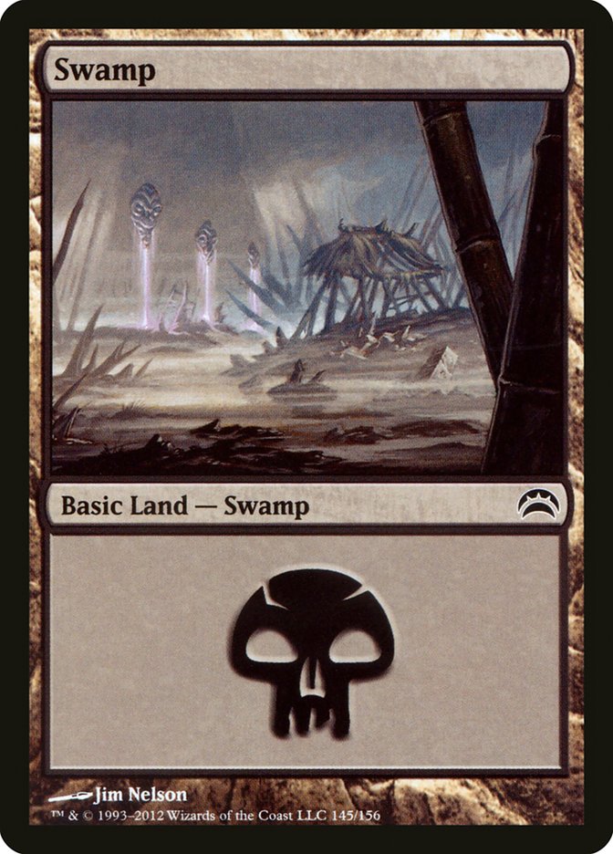 Swamp (145) [Planechase 2012] Magic: The Gathering