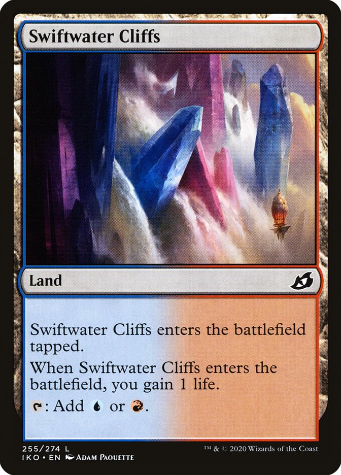 Swiftwater Cliffs [Ikoria: Lair of Behemoths] Magic: The Gathering