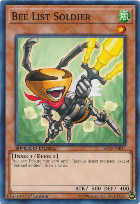 Bee List Soldier [SS03-ENB14] Common Yu-Gi-Oh!