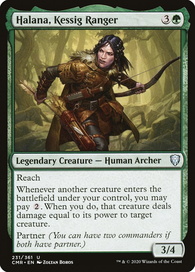 Halana, Kessig Ranger [Commander Legends] Magic: The Gathering