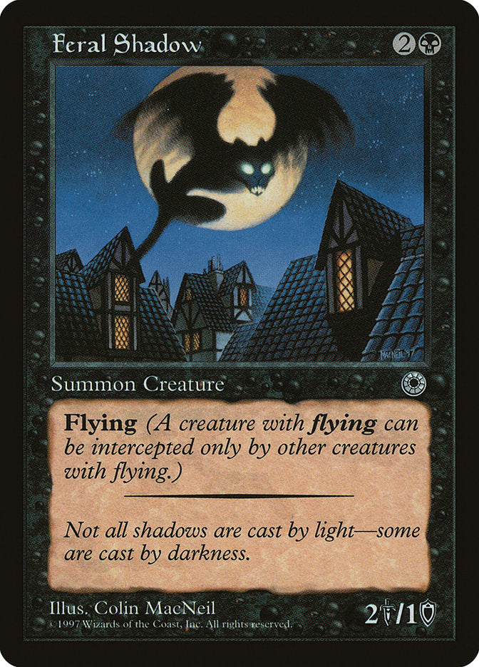 Feral Shadow [Portal Demo Game] Magic: The Gathering