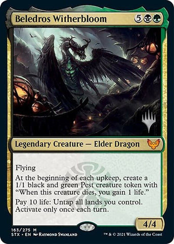 Beledros Witherbloom (Promo Pack) [Strixhaven: School of Mages Promos] Magic: The Gathering