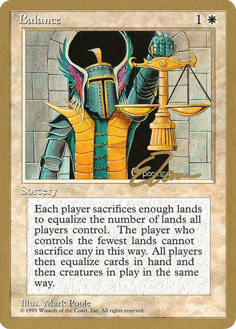 Balance (Eric Tam) [Pro Tour Collector Set] Magic: The Gathering