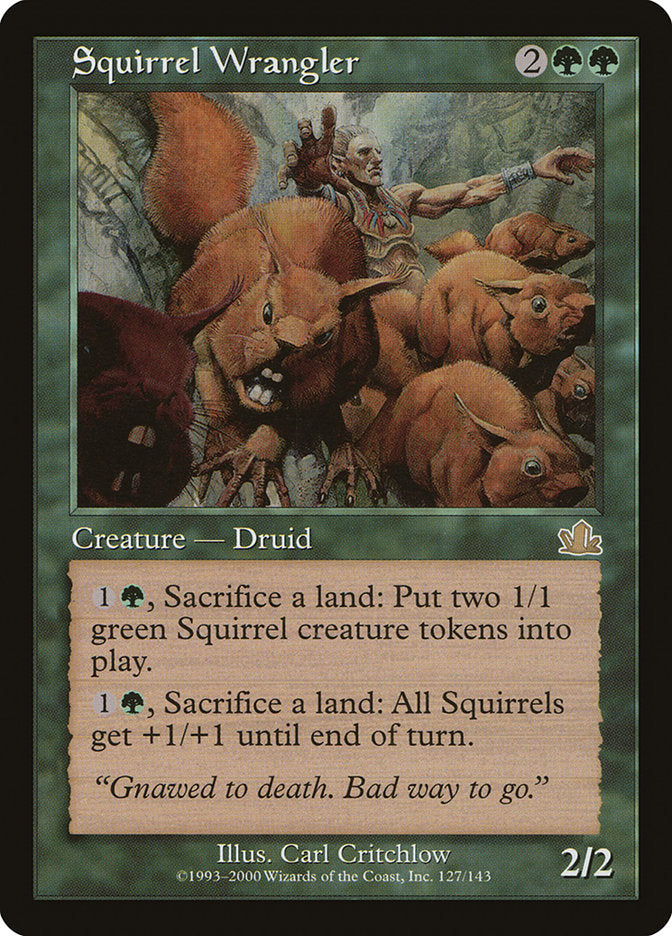Squirrel Wrangler [Prophecy] Magic: The Gathering