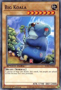 Big Koala [SGX1-ENI02] Common Yu-Gi-Oh!