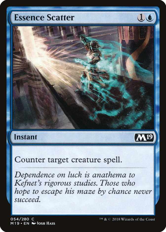 Essence Scatter [Core Set 2019] Magic: The Gathering