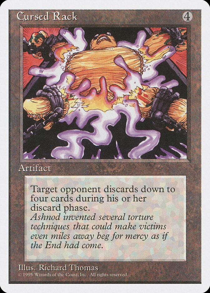 Cursed Rack [Fourth Edition] Magic: The Gathering