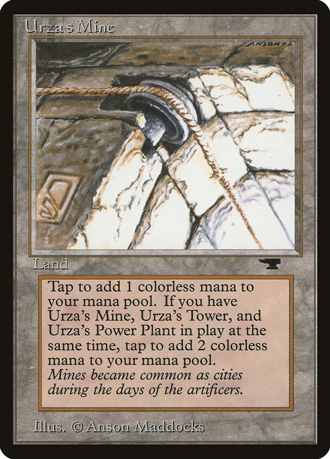 Urza's Mine (Pulley Embedded in Stone) [Antiquities] Magic: The Gathering