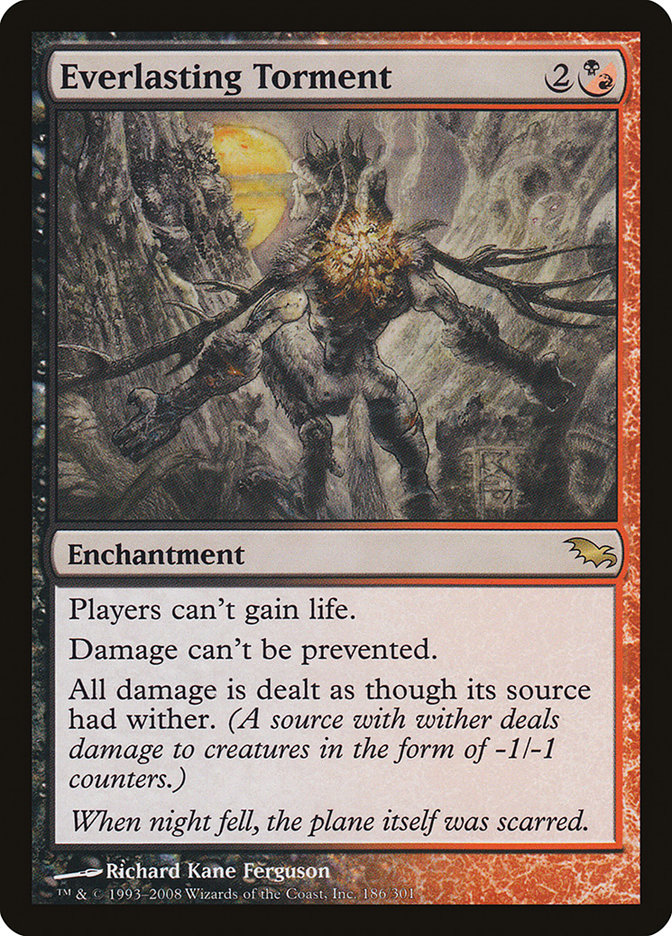 Everlasting Torment [Shadowmoor] Magic: The Gathering