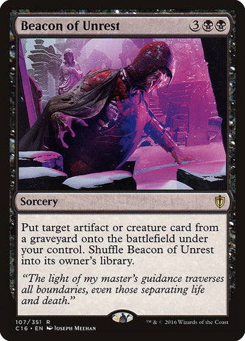 Beacon of Unrest [Commander 2016] Magic: The Gathering