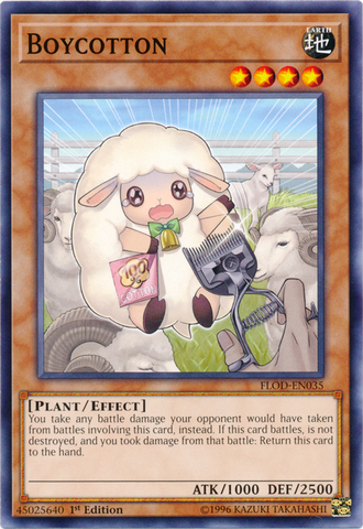 Boycotton [FLOD-EN035] Short Print Yu-Gi-Oh!