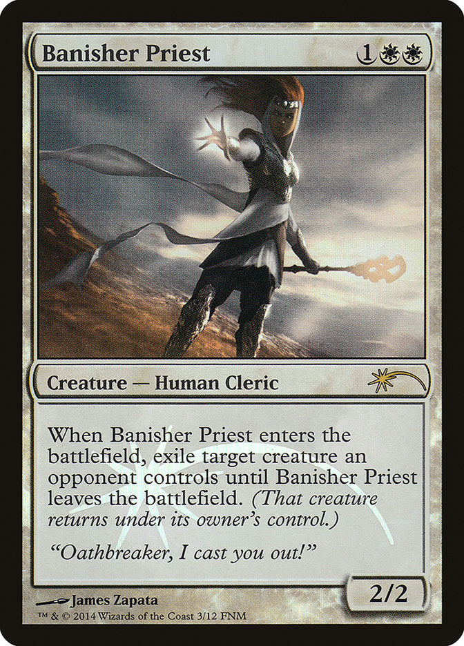 Banisher Priest [Friday Night Magic 2014] Magic: The Gathering