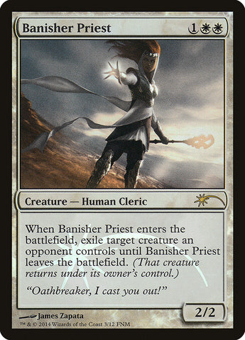 Banisher Priest [Friday Night Magic 2014] Magic: The Gathering