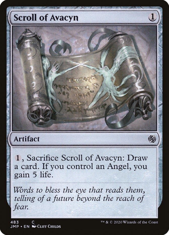 Scroll of Avacyn [Jumpstart] Magic: The Gathering