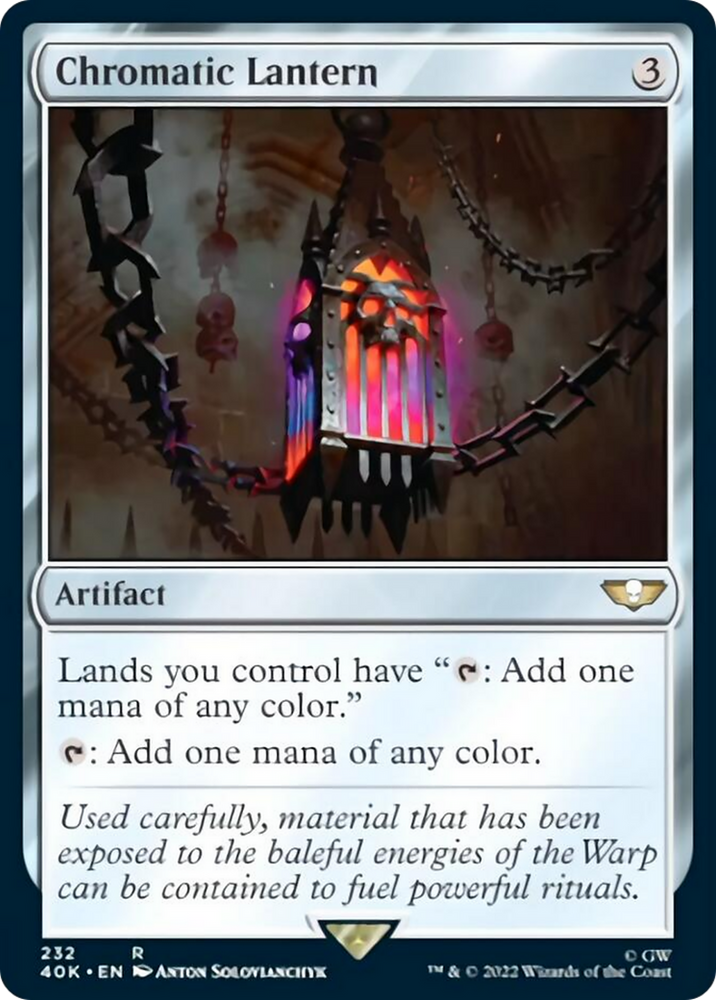 Chromatic Lantern [Warhammer 40,000] Magic: The Gathering