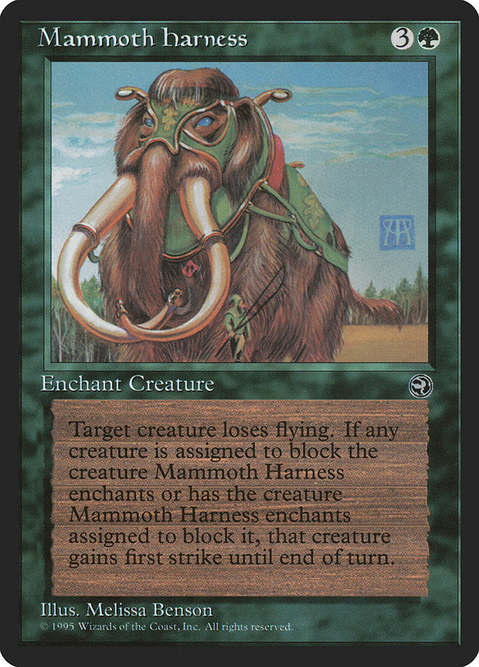 Mammoth Harness [Homelands] Magic: The Gathering