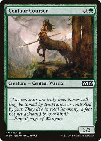 Centaur Courser [Core Set 2019] Magic: The Gathering