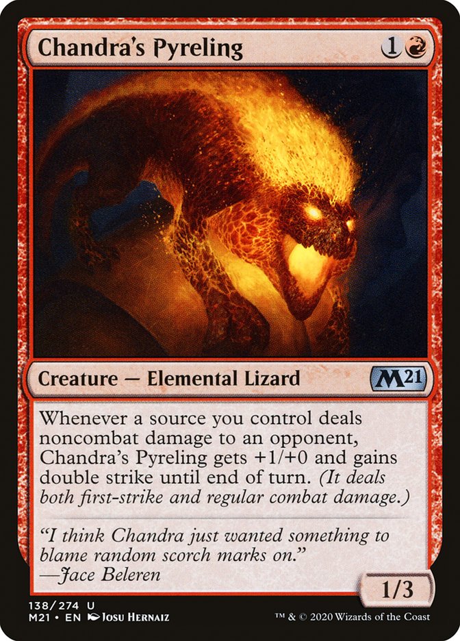 Chandra's Pyreling [Core Set 2021] Magic: The Gathering