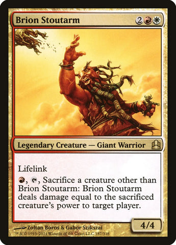 Brion Stoutarm [Commander 2011] Magic: The Gathering