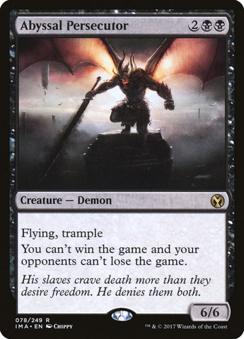 Abyssal Persecutor [Iconic Masters] Magic: The Gathering