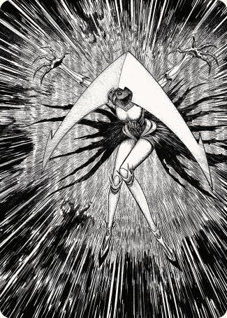 Elesh Norn, Mother of Machines 2 Art Card [Phyrexia: All Will Be One Art Series] Magic: The Gathering