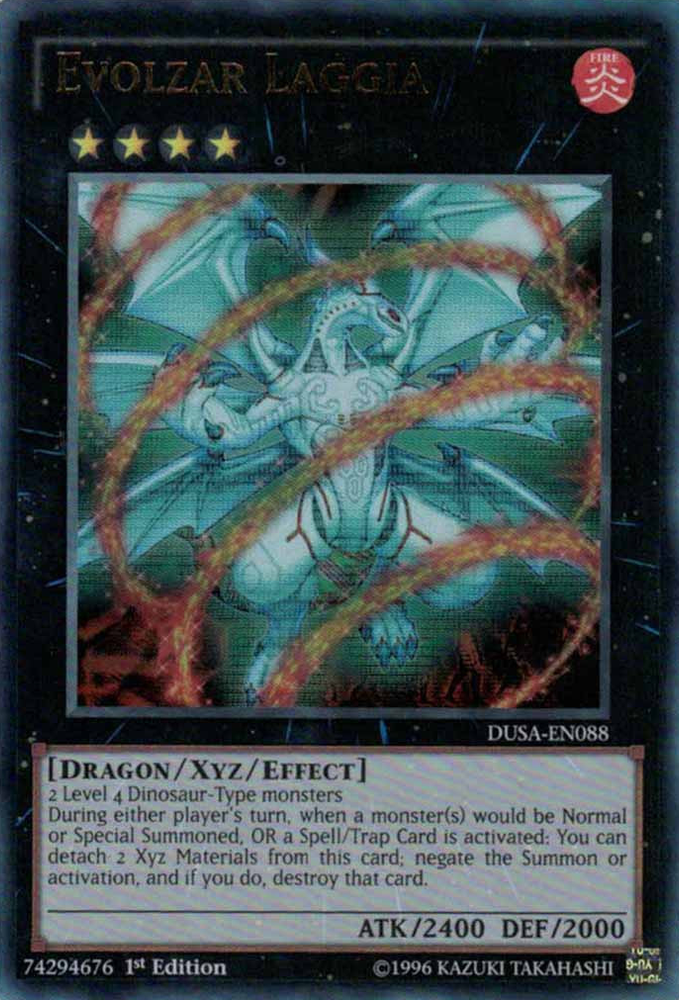 Evolzar Laggia [DUSA-EN088] Ultra Rare Yu-Gi-Oh!