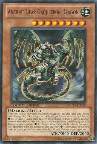 Ancient Gear Gadjiltron Dragon [WCPP-EN018] Rare Yu-Gi-Oh!