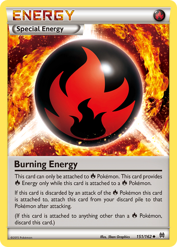 Burning Energy (151/162) [XY: BREAKthrough]