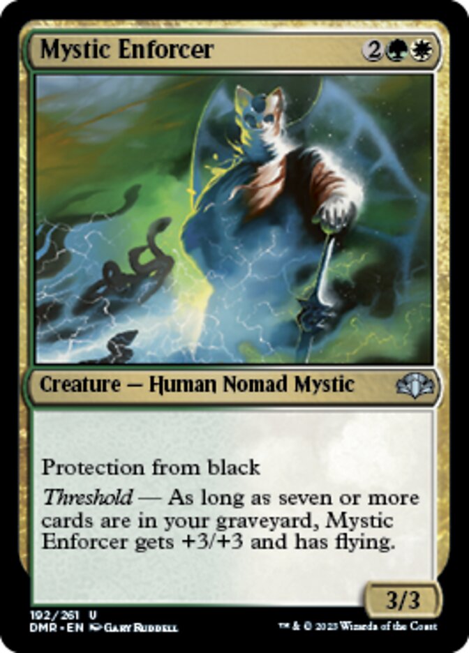 Mystic Enforcer [Dominaria Remastered] Magic: The Gathering