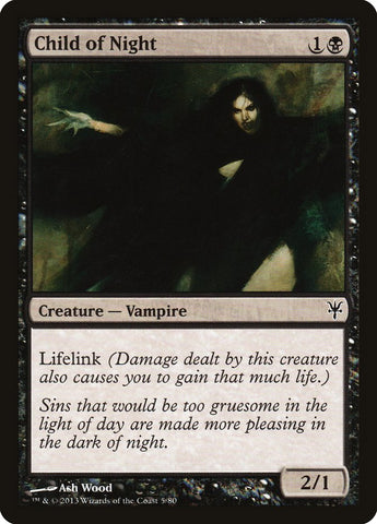 Child of Night [Duel Decks: Sorin vs. Tibalt] Magic: The Gathering