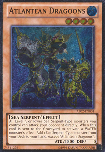 Atlantean Dragoons [AP02-EN001] Ultimate Rare Yu-Gi-Oh!