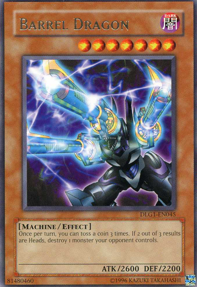 Barrel Dragon [DLG1-EN045] Rare Yu-Gi-Oh!
