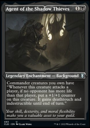 Agent of the Shadow Thieves (Foil Etched) [Commander Legends: Battle for Baldur's Gate] Magic: The Gathering