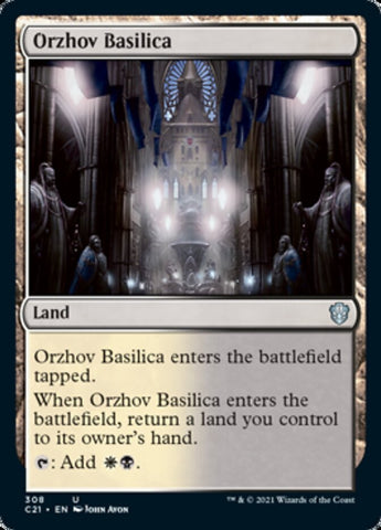 Orzhov Basilica [Commander 2021] Magic: The Gathering