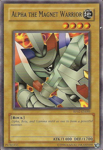 Alpha The Magnet Warrior [RP02-EN089] Rare Yu-Gi-Oh!