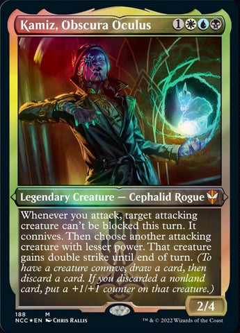 Kamiz, Obscura Oculus (Display Commander) [Streets of New Capenna Commander] Magic: The Gathering