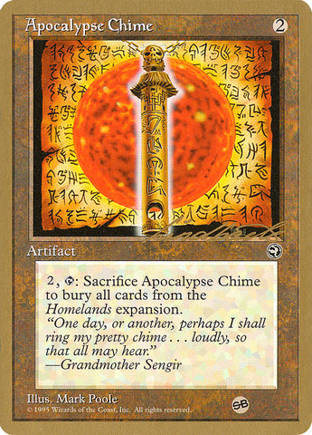 Apocalypse Chime (Leon Lindback) (SB) [Pro Tour Collector Set] Magic: The Gathering