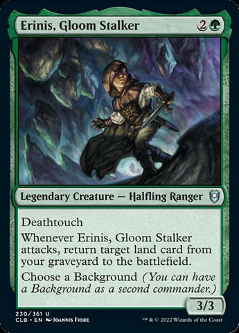 Erinis, Gloom Stalker [Commander Legends: Battle for Baldur's Gate] Magic: The Gathering