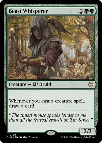 Beast Whisperer [Ravnica: Clue Edition] Magic: The Gathering