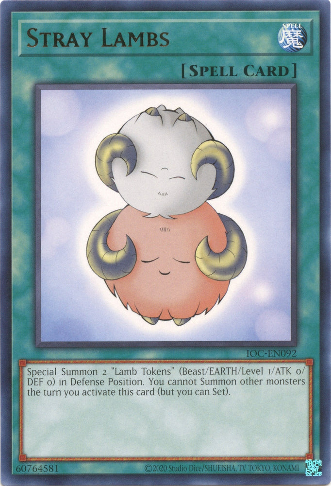 Stray Lambs (25th Anniversary) [IOC-EN092] Rare Yu-Gi-Oh!
